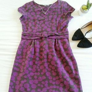 Boden jersey belted sheath dress